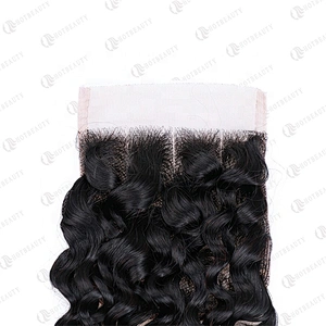 Hot Beauty Hair Cambodian Wig Lace Closure Short Jerry Curl Wig For Women