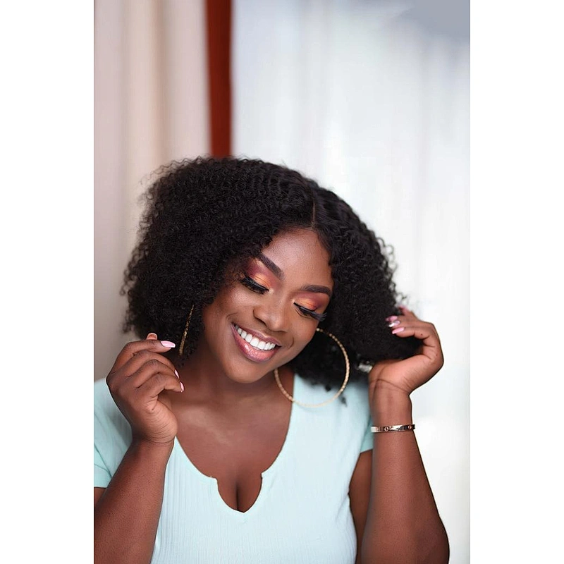 Hair Unprocessed Virgin Curly Hair Curly Lace Front Wig