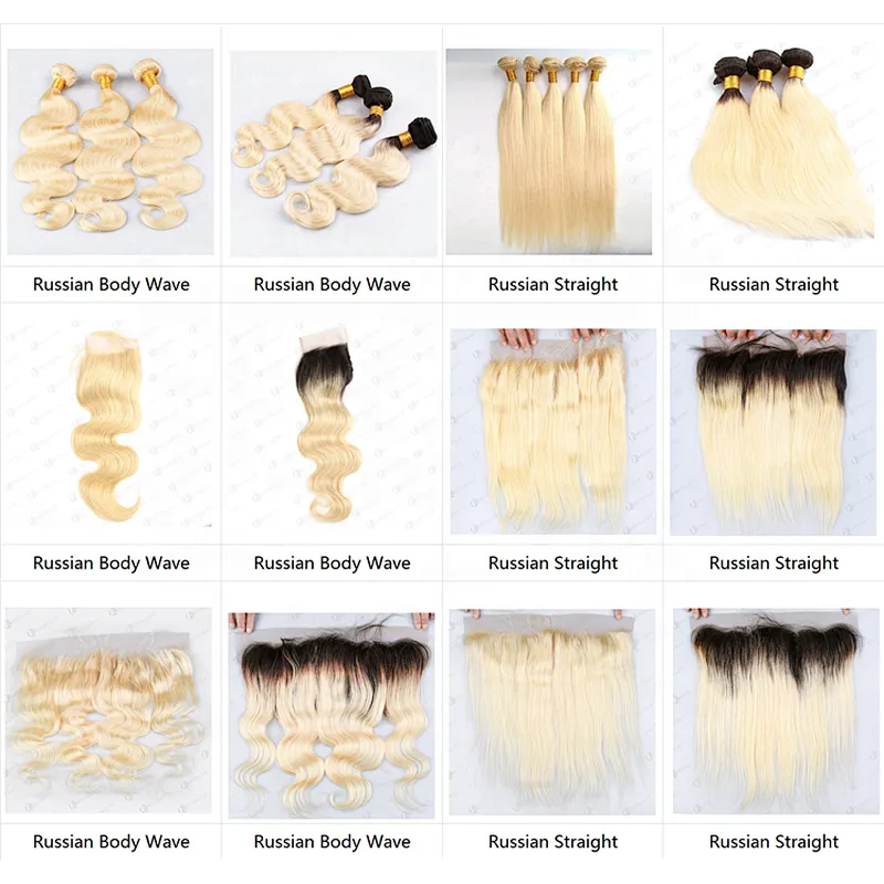 Hot Beauty Hair Russian Hair Extensions 613 Lace Front Wig Blonde Wig For Women