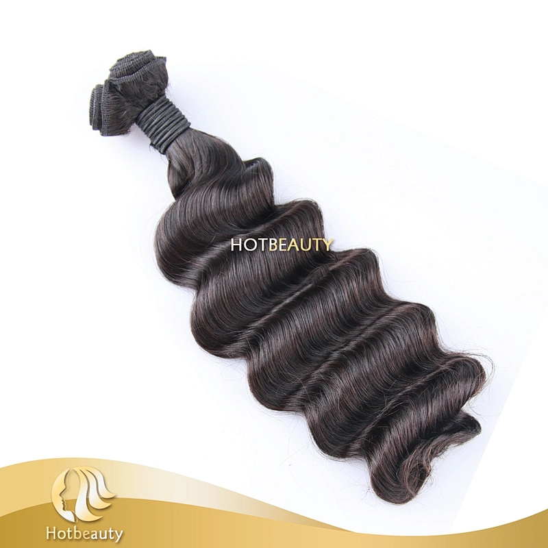 2018 new arrival double drawn virgin hair ocean wave