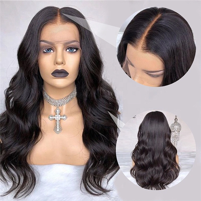 Hot Beauty Hair 13x4 Lace Pre-plucked With Baby Hair Body Wave Lace Front Wigs Human Hair Virgin Brazilian Lace Frontal Wig