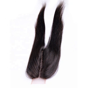 Free Shedding Unprocessed Deep Part Brazilian Hair lace closure