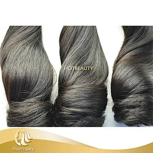 Unprocessed indian temple hair grade 8a double drwn full ends Magical curl natural remy extensions hair