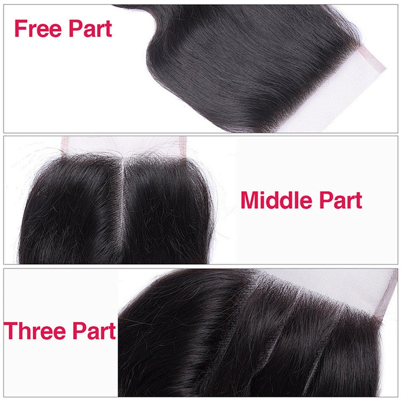 Hot Beauty Hair Body Wave Brazilian Hair Closure Virgin 4x4 Closure Lace Human Hair Closure