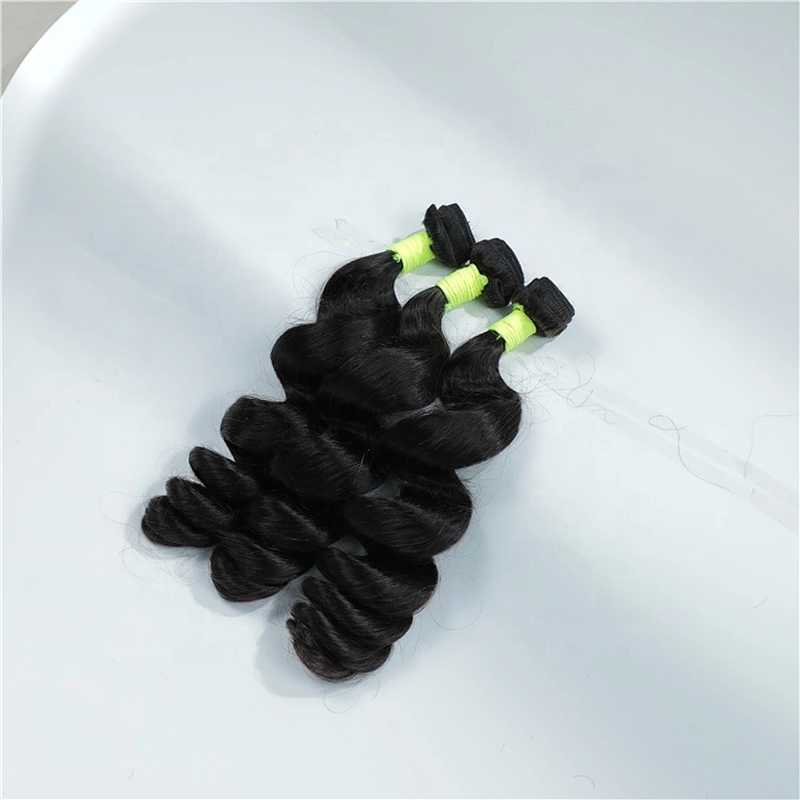 Peruvian 9A Grade Human Cuticle Virgin Hair Loose Wave Bundles