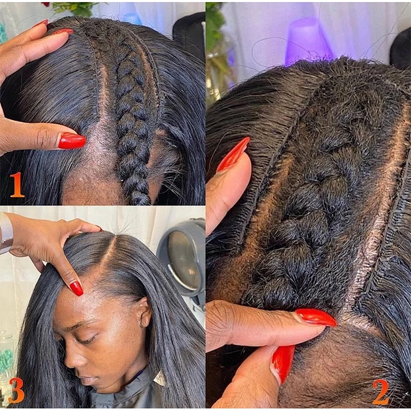 Hot Beauty Hair High Quality Curly Raw Virgin Cuticle Aligned Hair Human Hair Wigs U-Part Wigs