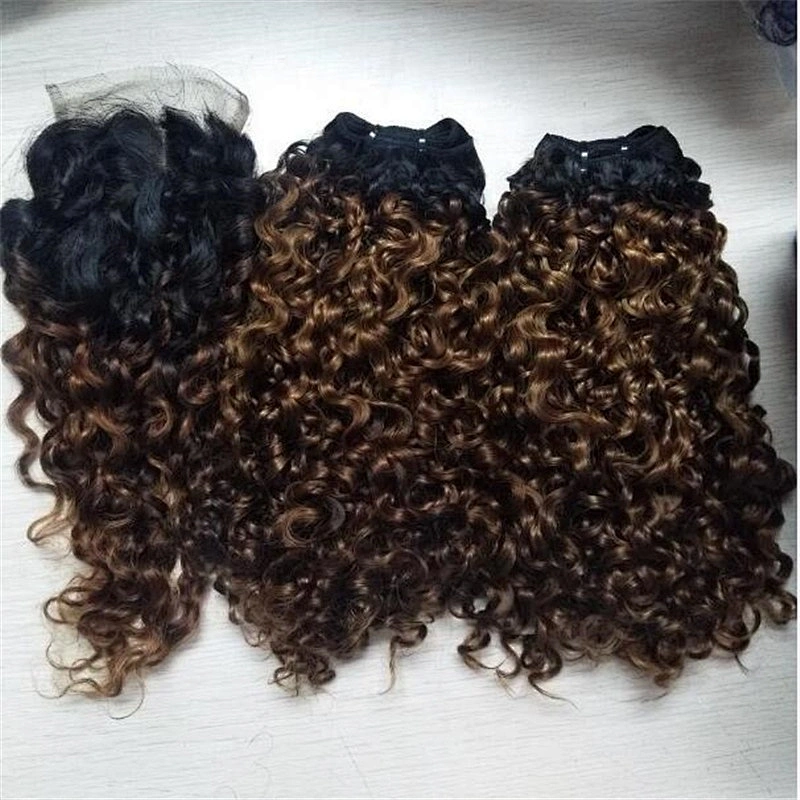 2020 new arrival double drawn virgin brazilian hair pissy curl hair