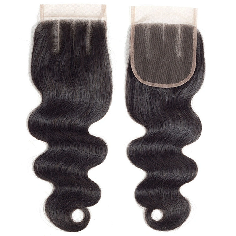 Hot Beauty Hair body wave 4x4 lace closure wholesale brazilian hair bundles with frontal closure