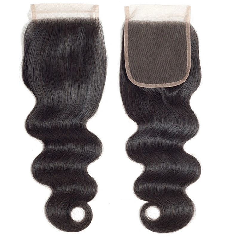 Hot Beauty Hair Body Wave Brazilian Hair Closure Virgin 4x4 Closure Lace Human Hair Closure