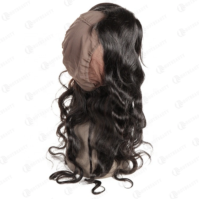 Hotbeauty Hair Wholesale Unprocessed 360 Frontal With Cap Body Wave Style  Virgin Human Hair