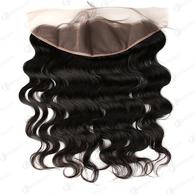 Hotbeauty Hair Wholesale Cambodian Hair 4x13 Body Wave Lace  Frontal 100% Virgin Human Hair