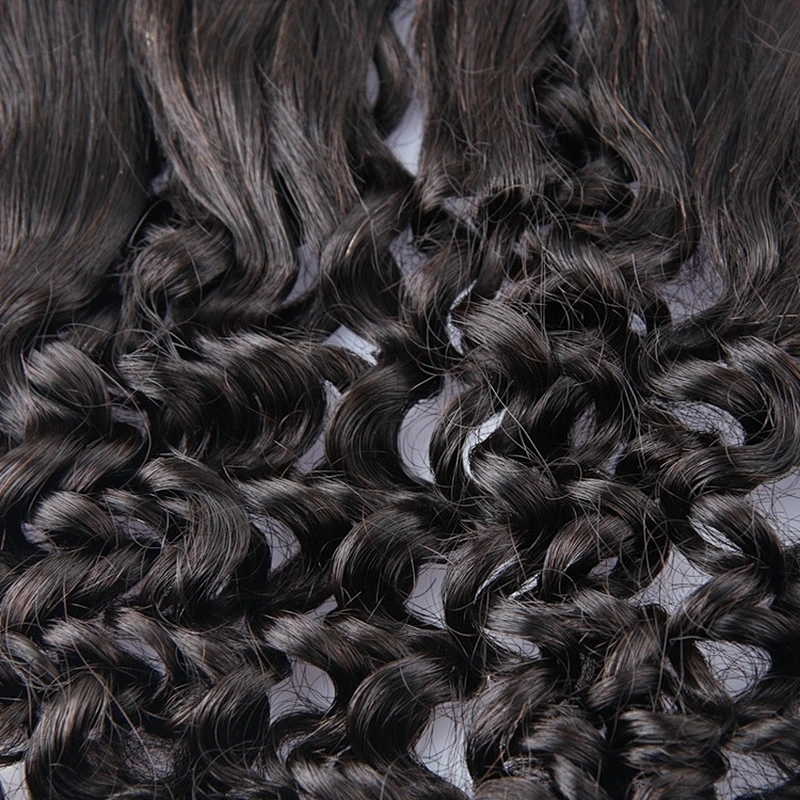 Invisible 4x4 Top Closure Double Drawn Funmi Hair New Funmi Curl Closure In Wholesale