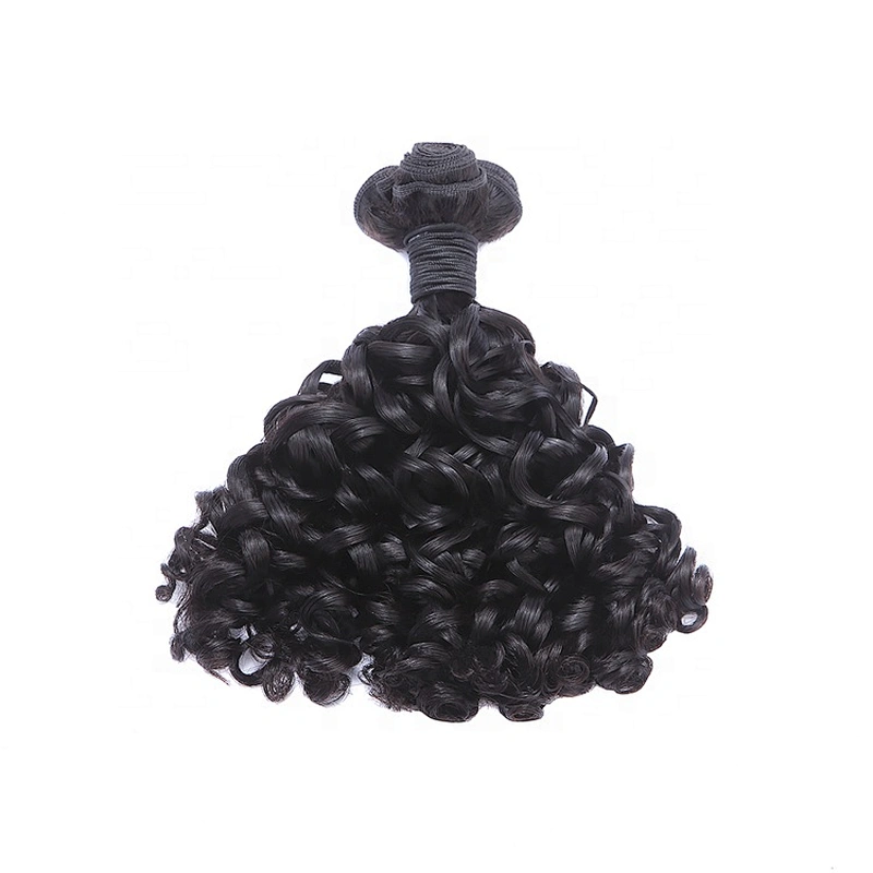Wholesale exotic curly hair funmi hair double drawn funmi hair 12a grade for women