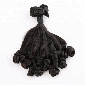 New arrive virgin human hair 100% double drawn rose curl hair