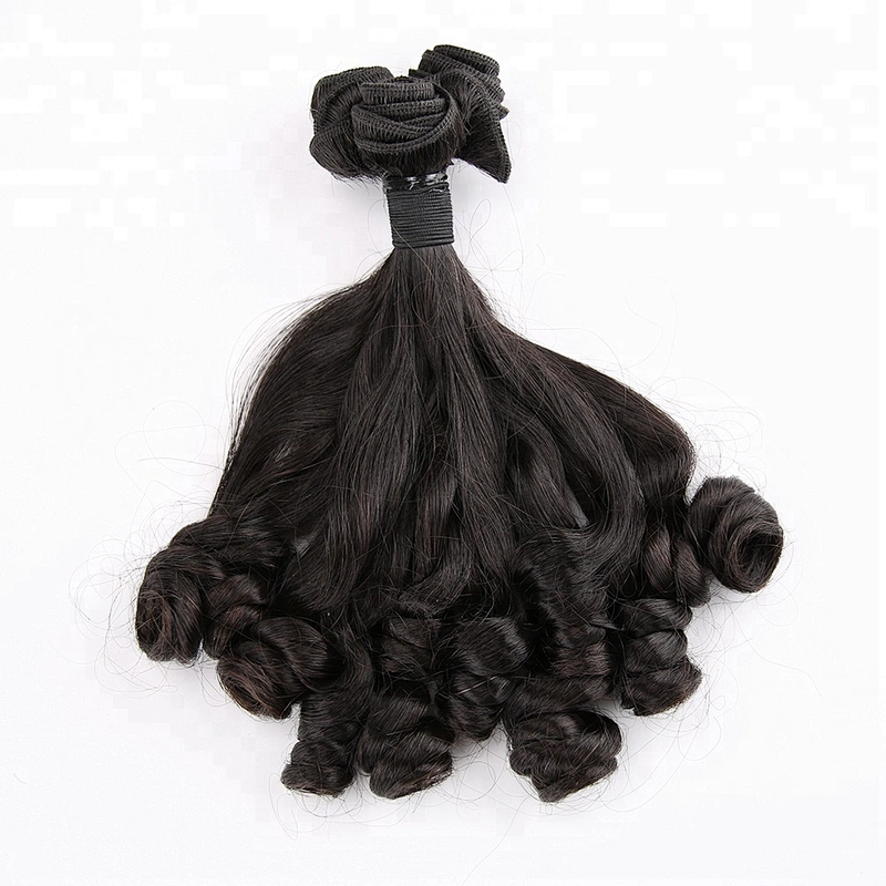 New arrive virgin human hair 100% double drawn rose curl hair