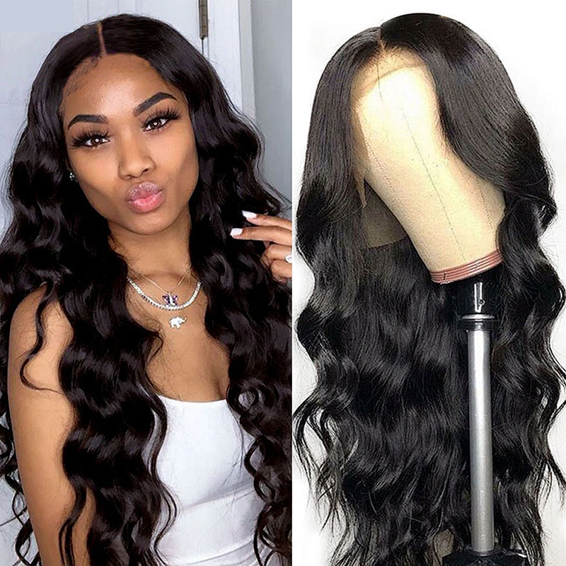 Hot Beauty Hair body wave 4x4 lace closure wholesale brazilian hair bundles with frontal closure