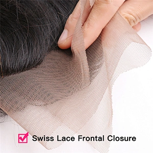 Hot Beauty Lace Frontal Closure Brazilian Hair Body Wave 13x4 Free Part Virgin Hair Cuticle Aligned Hair