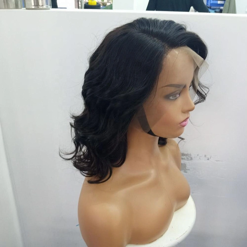 Cuticle Aligned Virgin Vietnam Human Hair Wig Cap Hd Lace Ear To Ear Closure Frontal Lace Wig 10-30inch