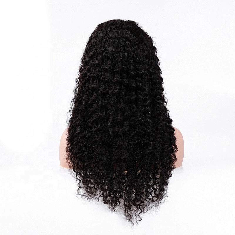 Cuticle Aligned Virgin Hair Wig Hd Lace 360 Frontal Wig Deep Curly