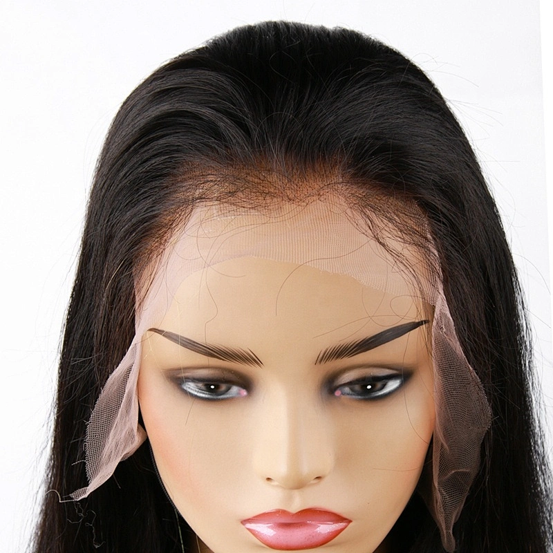 Raw transparent lace frontal wigs with body wave straight deep curly style human hair