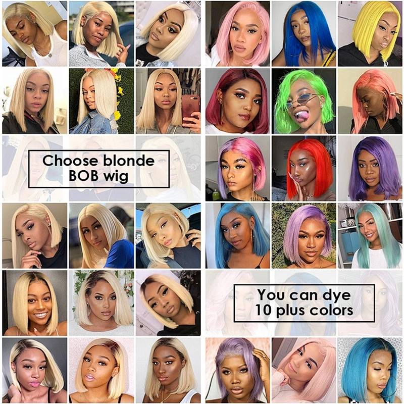 Hot Beauty Hair 613 Human Hair Wigs Blonde Brazilian 13x4 Front Lace Wig Human Hair Wigs