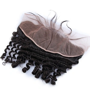 Funmi Hair Double Drawn Ocean Spiral Curly Hair New Vietnam Human Hair 4x13 Lace Frontal