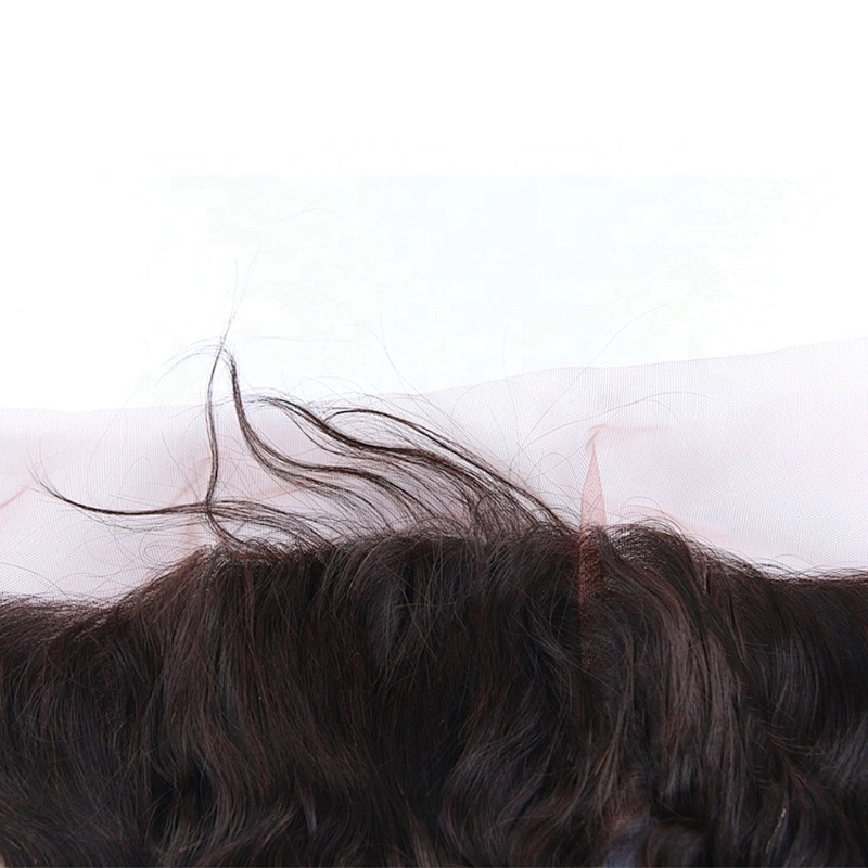 Double Drawn Funmi Hair Ear To Ear Lace Frontal Magic Curl Pre Plucked Frontal With Baby Hair