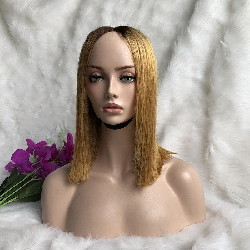 Top Ranking Mannequin Bob Wig 100% Unprocessed Human Virgin Funmi Hair Bundle Wigs In 4/27#