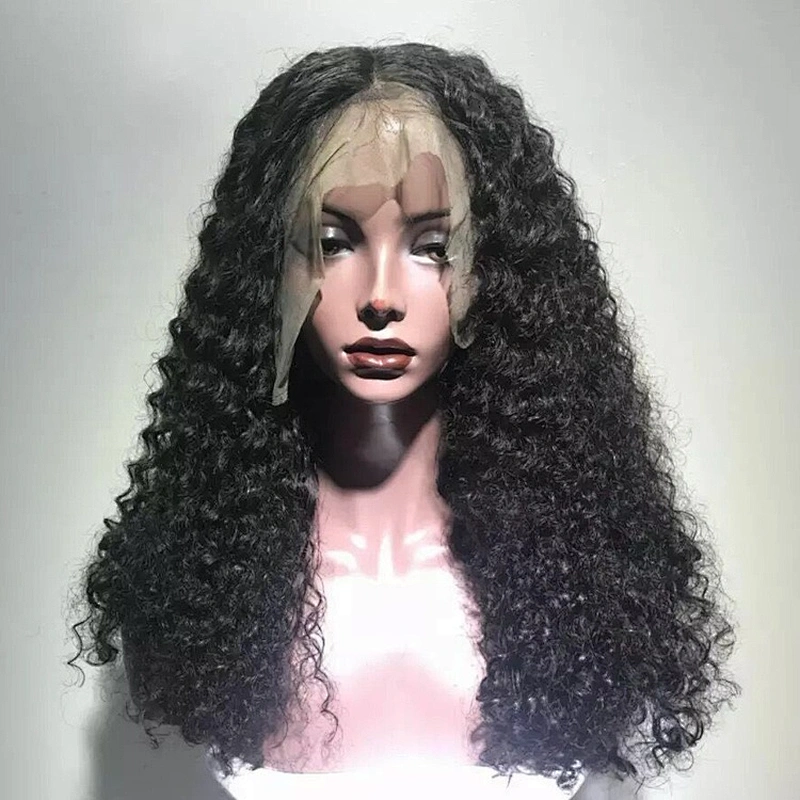 Hot Beauty 13x4 Lace Double Drawn Cuticle Aligned Hair Virgin Wig Small Kinky Curly Hair Wholesale Lace Wig