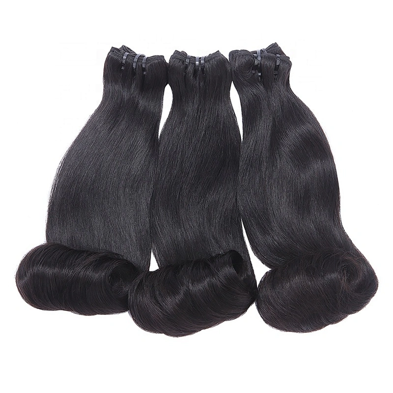 Hot Beauty Hair Wholesale Products China Funmi Hair Egg Curl Double Drawn Virgin Hair Bundles For Women
