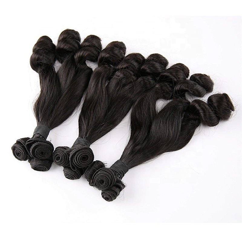 Wholesale Funmi spring curl virgin cuticle aligned hair funmi hair double drawn thick hair extensions for women