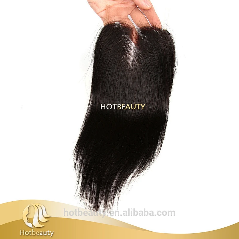 Top selling natural remy extensions hair lace closure virgin peruvian hair silk base closure