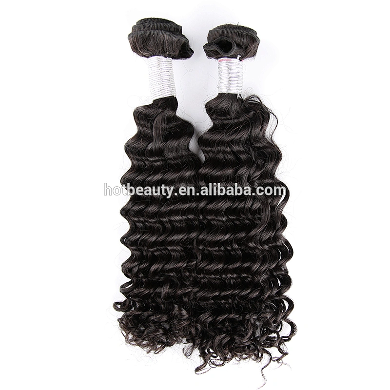 Wholesale cuticle aligned hair peruvian virgin Human deep wave
