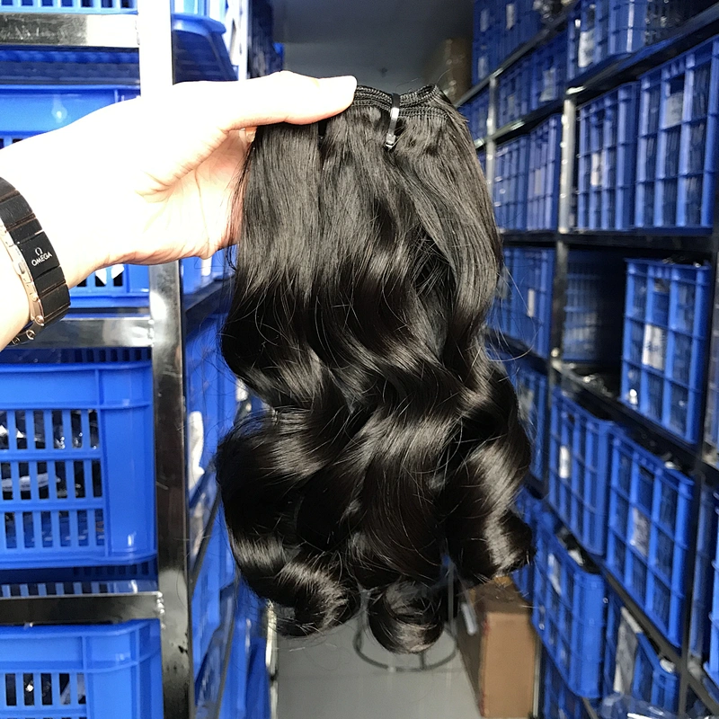 Hot Beauty Hair 10a 11a 12a Grade Virgin Brazilian Cuticle Aligned Funmi Posh Curl Double Drawn Hair Extensions