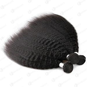 Hot Beauty Hair Wholesale 9A Cuticle Aligned Hair Kinky Straight Hair For Women