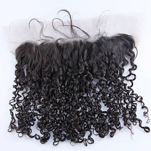 Ear To Ear Pre Plucked Raw Virgin Brazilian Frontal Hair
