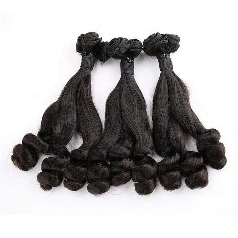 Top Quality Hair Bundles Wholesale Spring Curl Human Hair Weaving Virgin Human Hair
