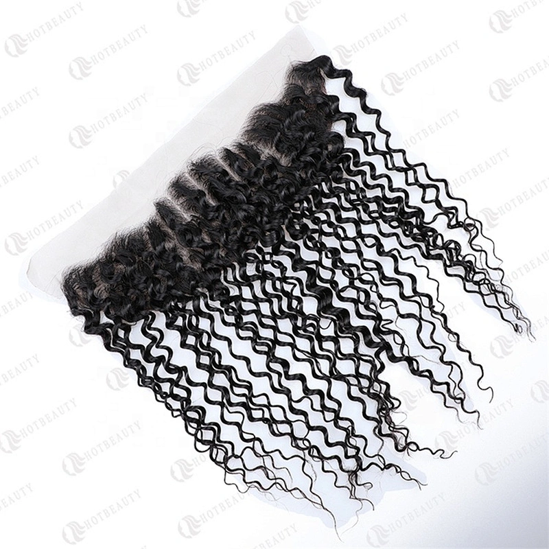 Hot Beauty Hair Frontal Cambodian Hair Human Hair Kinky Curl For Women