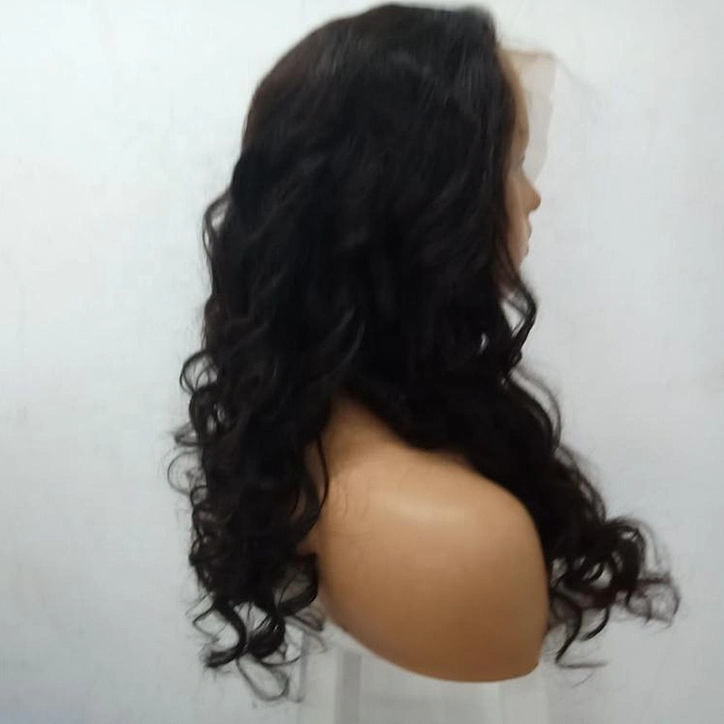 Customize Human Hair Wig Loose Wave Lace Frontal Wig 100% Human Hair