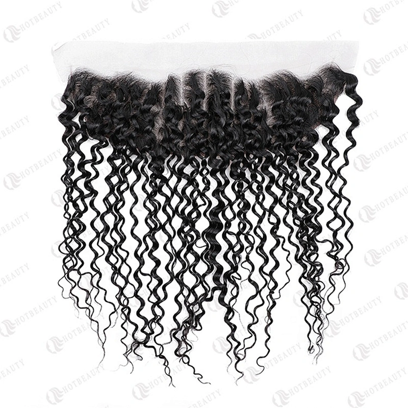 Hot Beauty Hair Frontal Cambodian Hair Human Hair Kinky Curl For Women