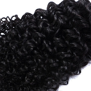 Cuticle Aligned Virgin Peruvian Jerry Curl 100% Human Hair