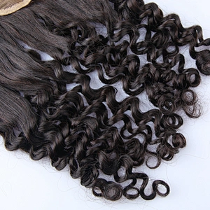 Invisible 4x4 Top Closure Double Drawn Funmi Hair New Funmi Curl Closure In Wholesale