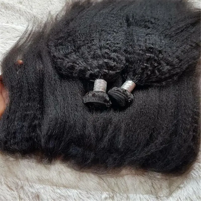 HB Virgin Lace Frontal Yaki Straight Full, Tangle Free Transparent Hd Lace Frontal Kinky Straight