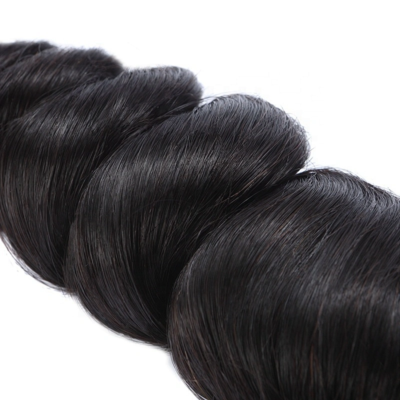 Original Human Hair Natural Bouncy Curl No Tangle Loose Wavy Hair Extensions For African Market