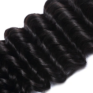 Wholesale Cuticle Aligned Hair One Donor Virgin Human Hair Brazilian Hair Deep Wave For Women