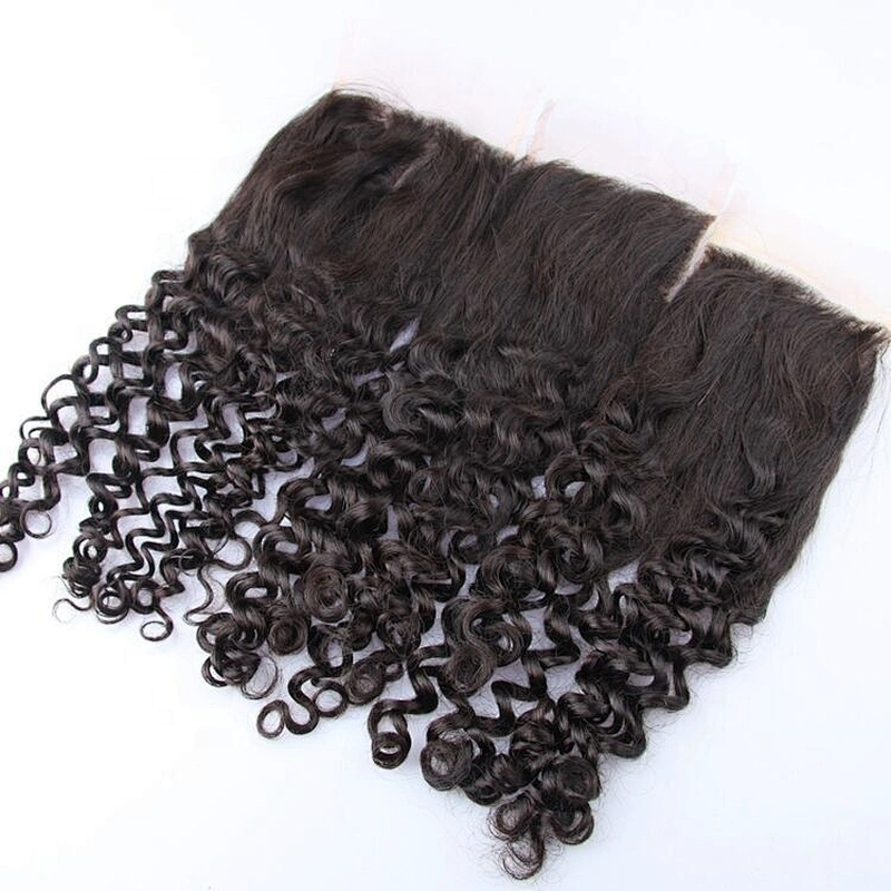 Invisible 4x4 Top Closure Double Drawn Funmi Hair New Funmi Curl Closure In Wholesale