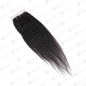 Hot Beauty Hair Cambodian Hair Vendors Lace Closure Afro Kinky Curly For Women