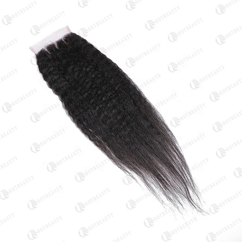 Hot Beauty Hair Cambodian Hair Vendors Lace Closure Afro Kinky Curly For Women