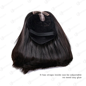 Hotbeauty Hair Wholesale Super Double Drawn Natural Color Closure Bob Wig Virgin Human Hair