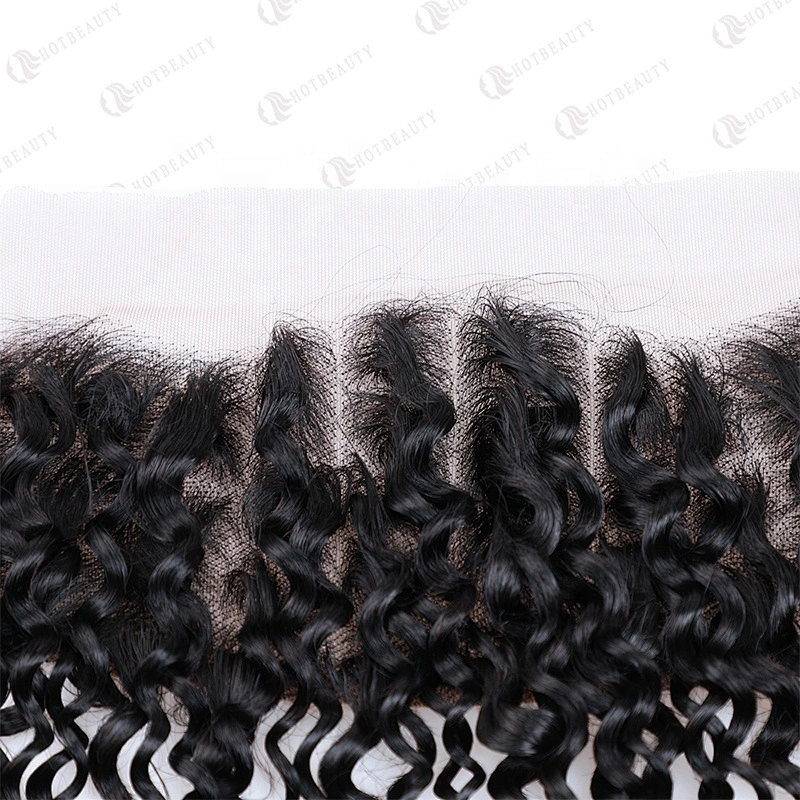 100% Virgin Remy Hair Cuticle Aligned Hair Cheaper Brazilian Hair In China Lace Frontal Natural Black Jerry Curl For Women